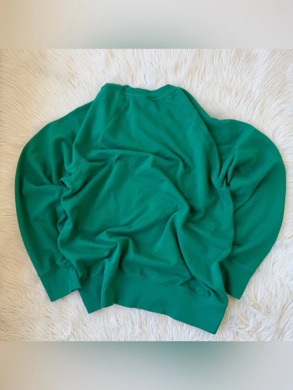 J. Crew French Terry Crew Sweatshirt and Shorts Matching Set